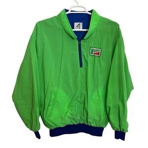 Vintage Mountain Dew Promotional Jacket By Action Jackets Mens Size XL